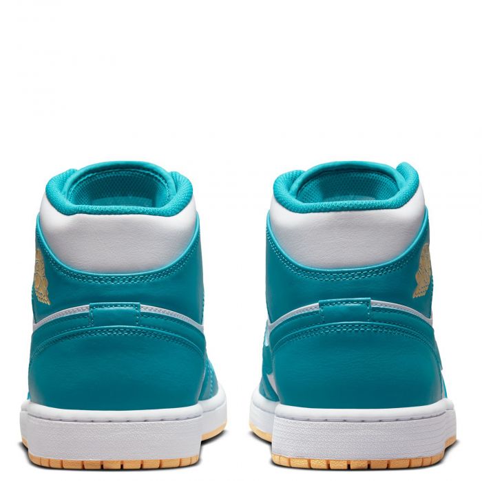 NIKE AIR JORDAN 1 MID アクアトーン/セレスティアルゴールド Air Jordan 1 Mid 