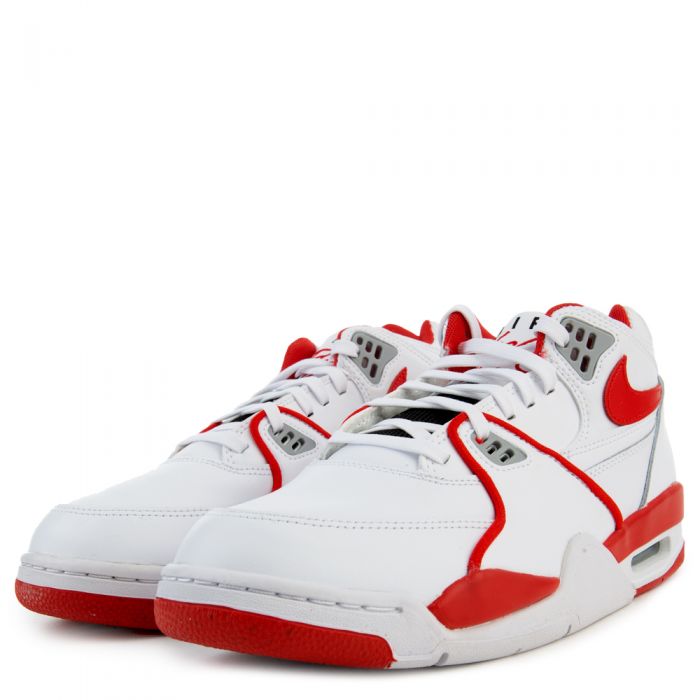 Air Flight '89 LE White/University Red-White-Wolf Grey