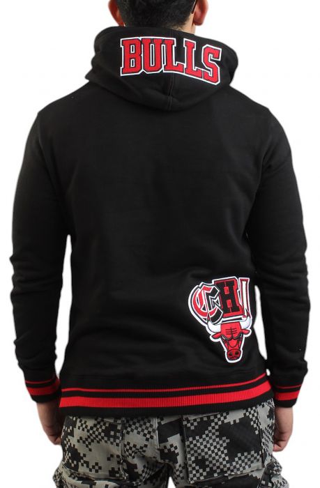 NBA Chicago Bulls City Ransom Hoodie  Black