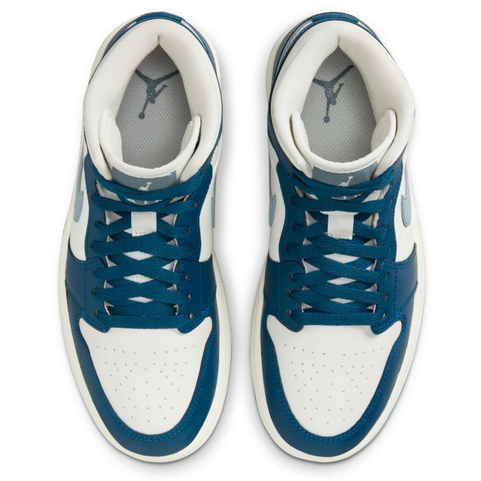 Jordan 1 Mid  Sky J Fr Blue/Ozone Blue-Sail