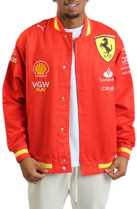 Ferrari Team Jacket Red