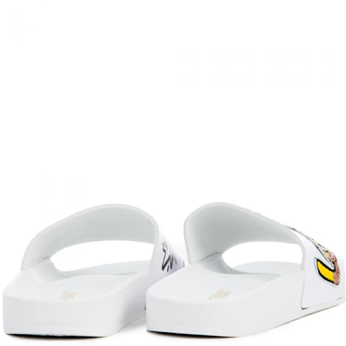 The Lips Slides in Yellow WHITE/YELLOW