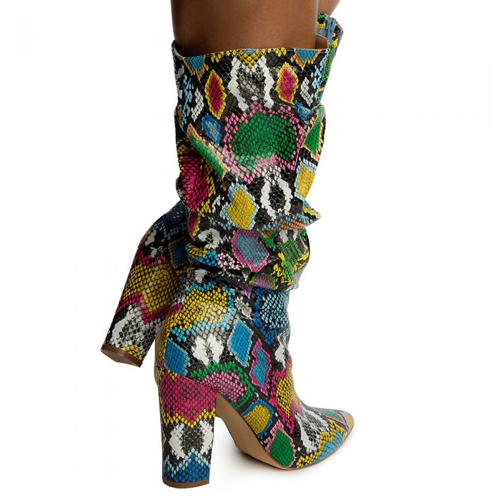 Women's Hariot-1 Half Calf Boot Rainbow