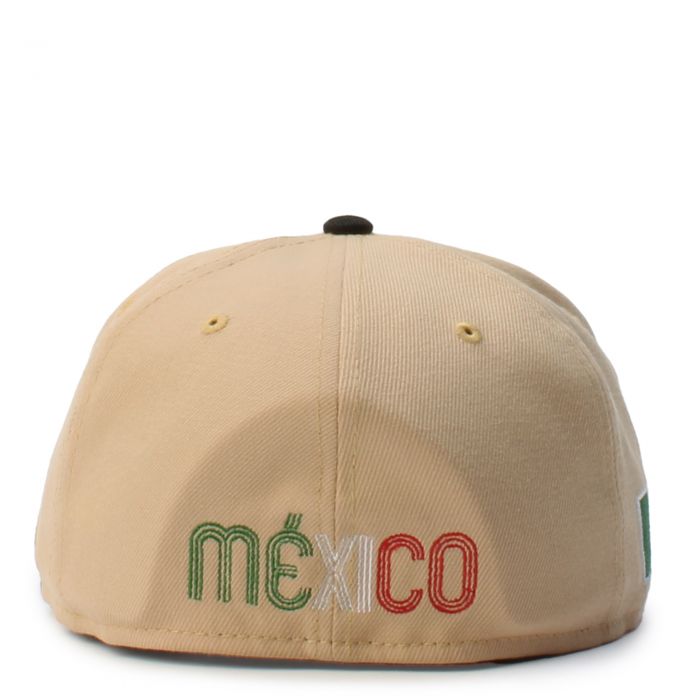 Mexico 59Fifty Fitted Hat  Pecan Black