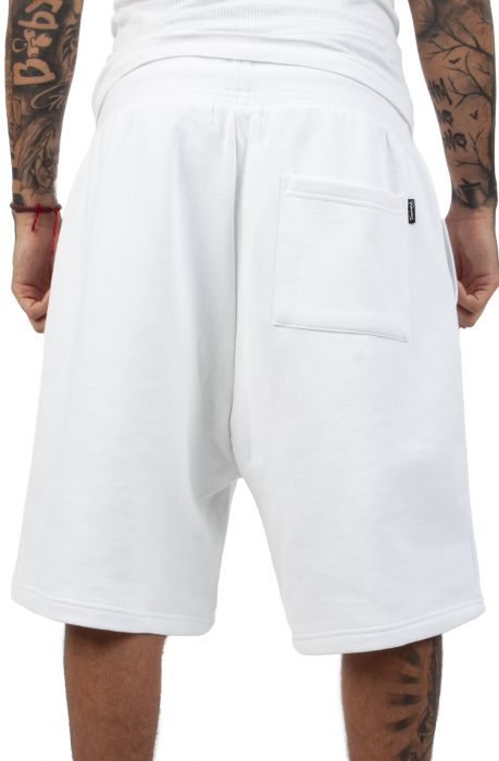 Boat Life Sweat Short White