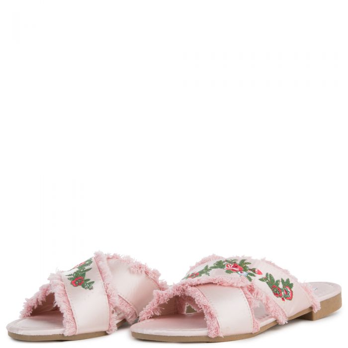 Cape Robbin Coma-7 Women's Pink Sandals Pink