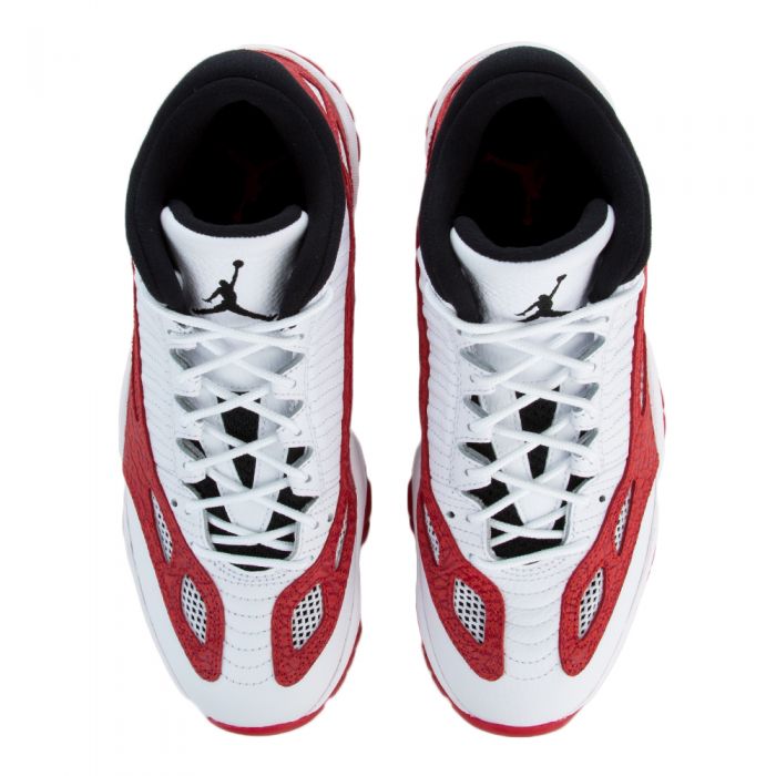 MEN'S JORDAN 11 RETRO LOW INTERNATIONAL EXCLUSIVE WHITE/GYM RED-BLACK