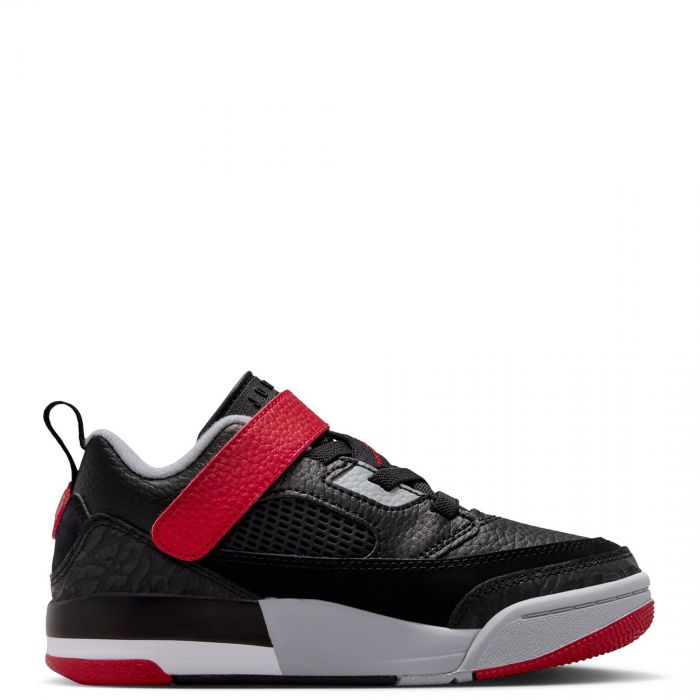 Pre-School Jordan Spizike Low Black/Gym Red-Wolf Grey-White