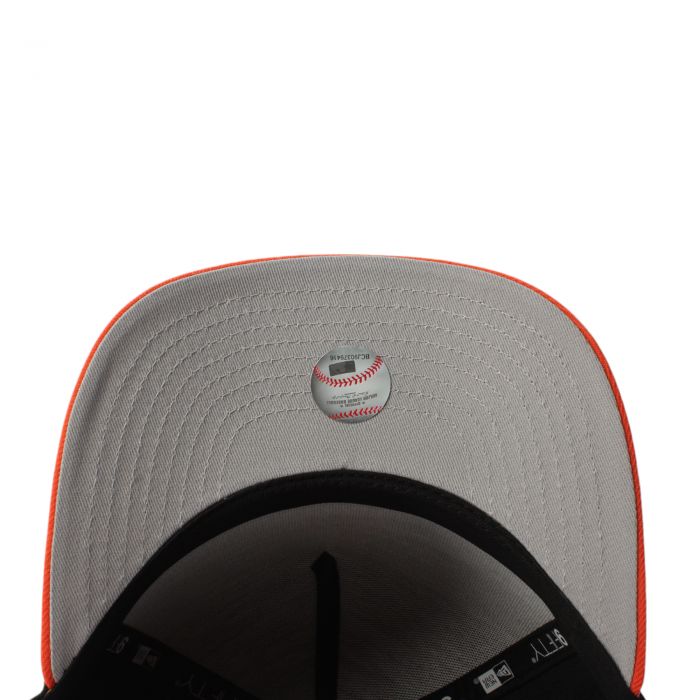 MLB San Francisco Giants Upside Down 9Fifty Snapback Black/Orange