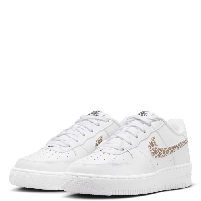 Grade-School Air Force 1 Low White/Black