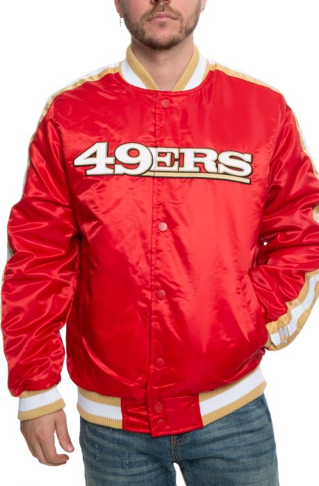 mens 49ers varsity jacket