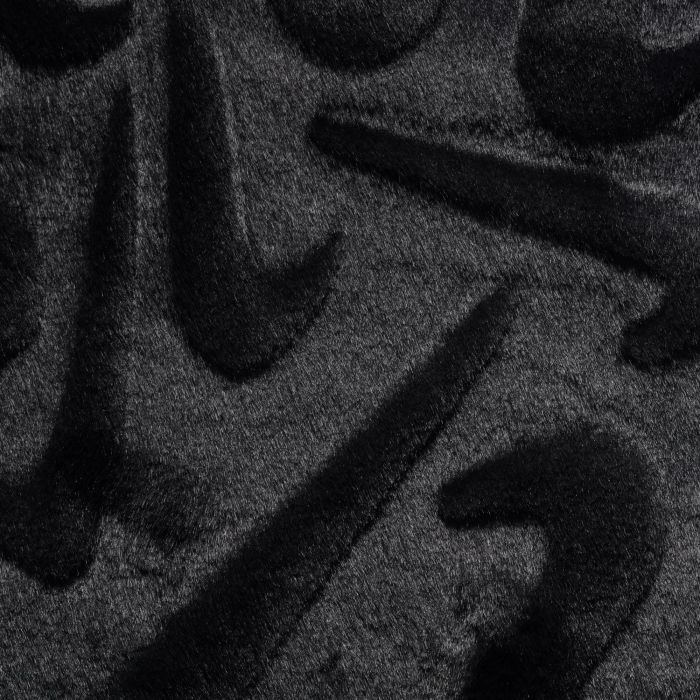 Faux Fur Mini Backpack (6L) Black