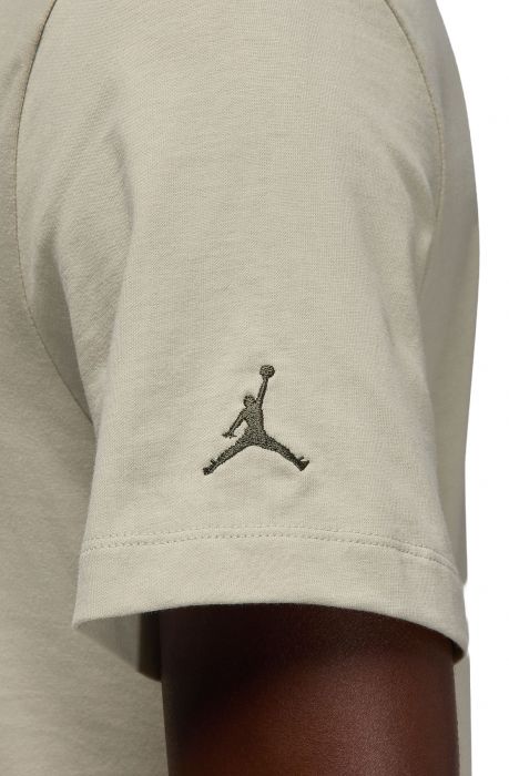 Jordan T-Shirt Light Stone/Legion Green
