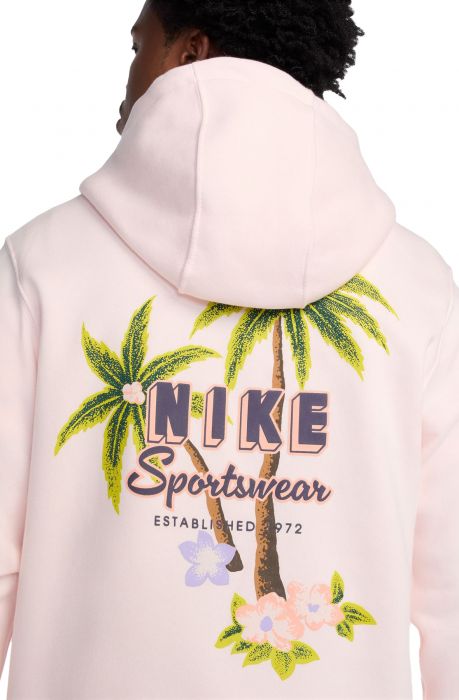  Full-Zip Fleece Hoodie LIGHT SOFT PINK/DARK RAISIN