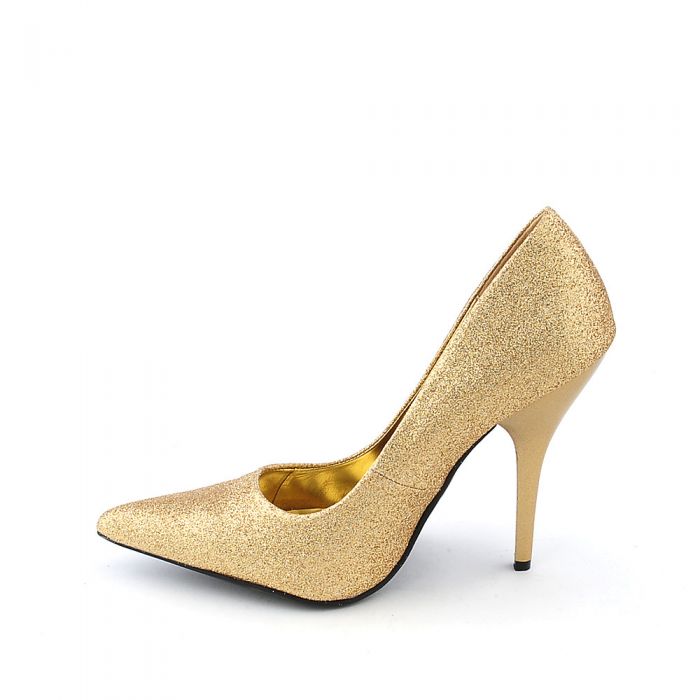 Women's High Heel Pump Mellina Gold Glitter