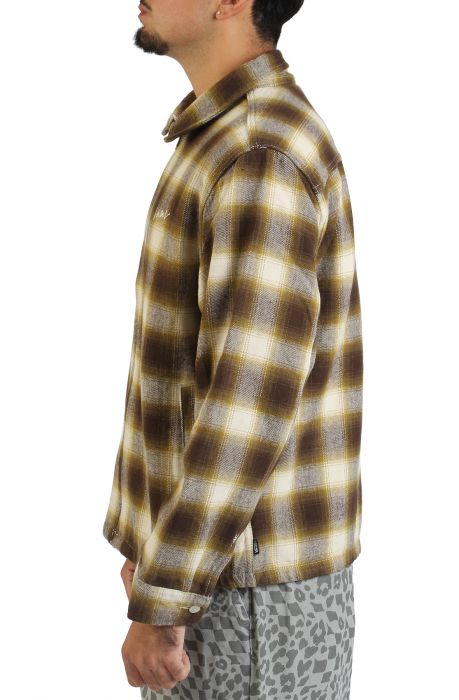 Crestmont Plaid Jacket Brown/Yellow