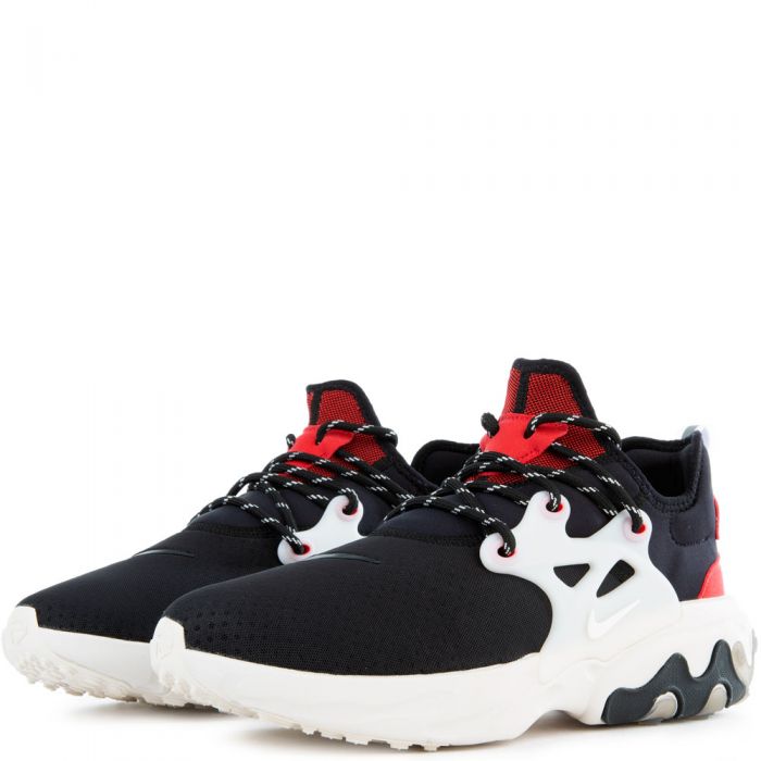 nike react presto black phantom university red
