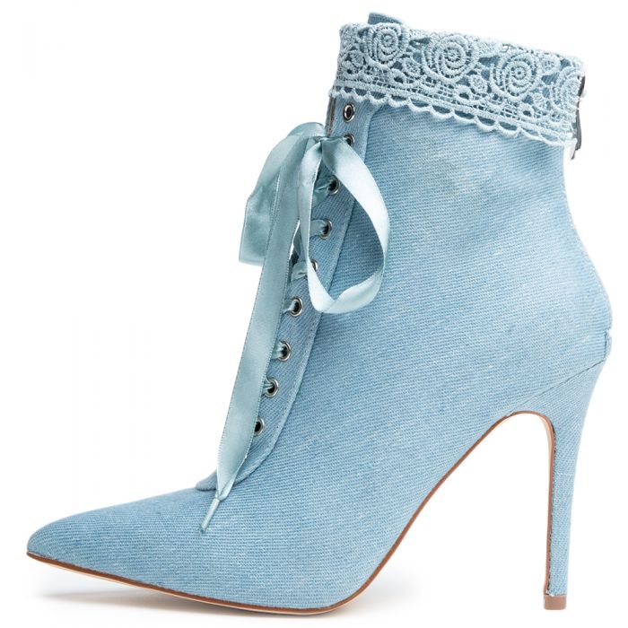 Cape Robbin Mini-3 Denim Women's Bootie Denim