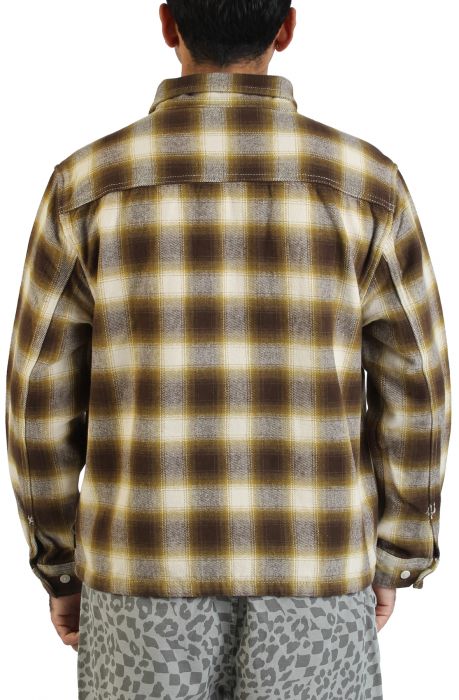Crestmont Plaid Jacket Brown/Yellow