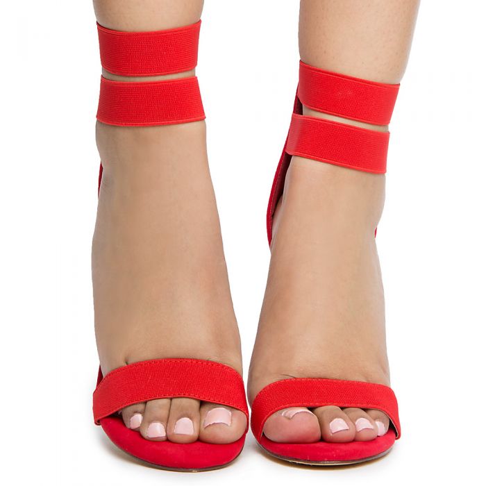 cheap red wedges