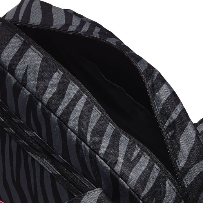 Gym Club Printed Training Duffel Bag Black/Fireberry