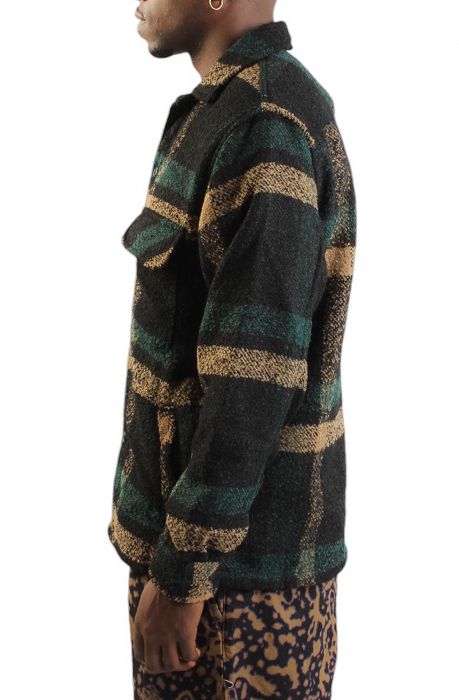 Raywood Shacket Black Green