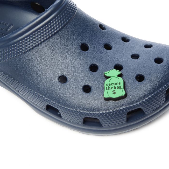 Secure The Bag Jibbitz Grn/Blk