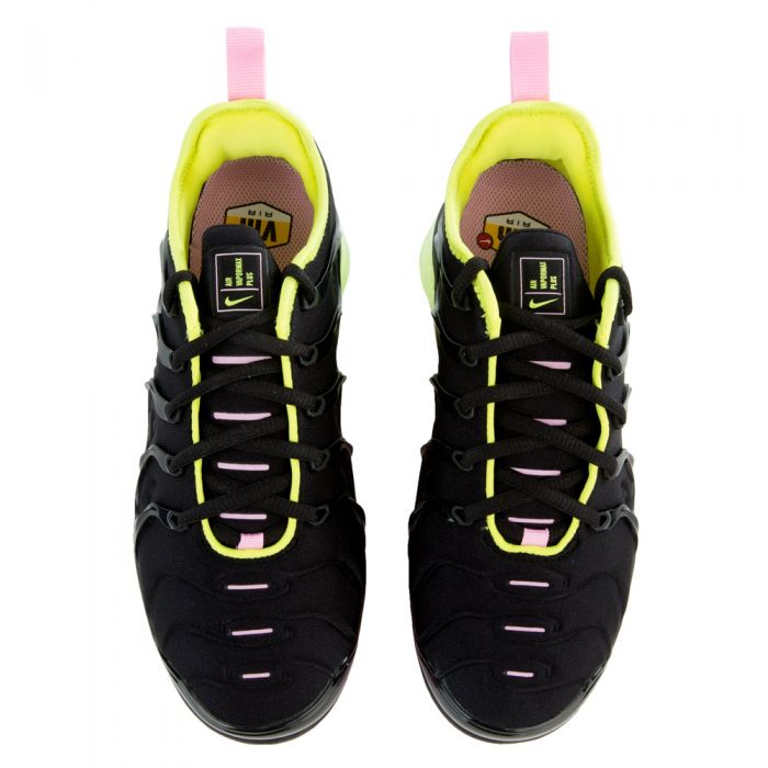 WOMEN'S AIR VAPORMAX PLUS BLACK/PINK RISE-CYBER