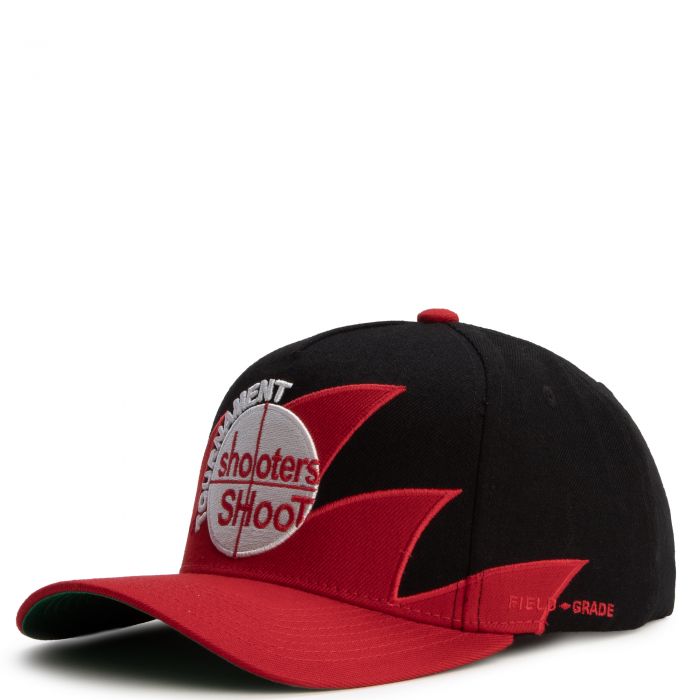 Shooters Shoot Wool Trucker Hat  Black/Red