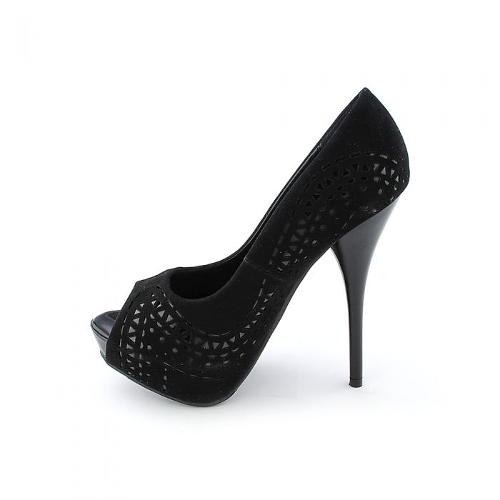 Women's Winona High Heel Pump Black/Charcoal