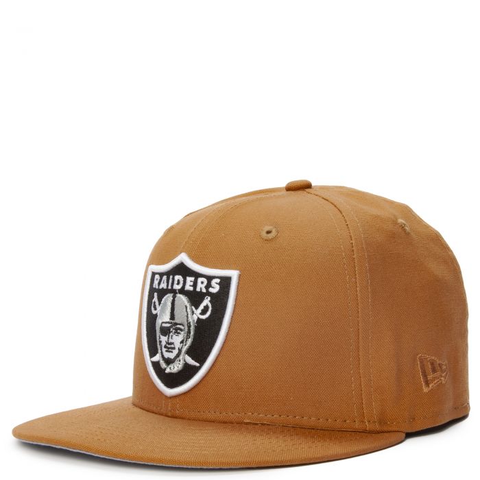 Las Vegas Raiders Inaugural Season 2020 Black Peach 59Fifty Fitted Hat by  NFL x New Era