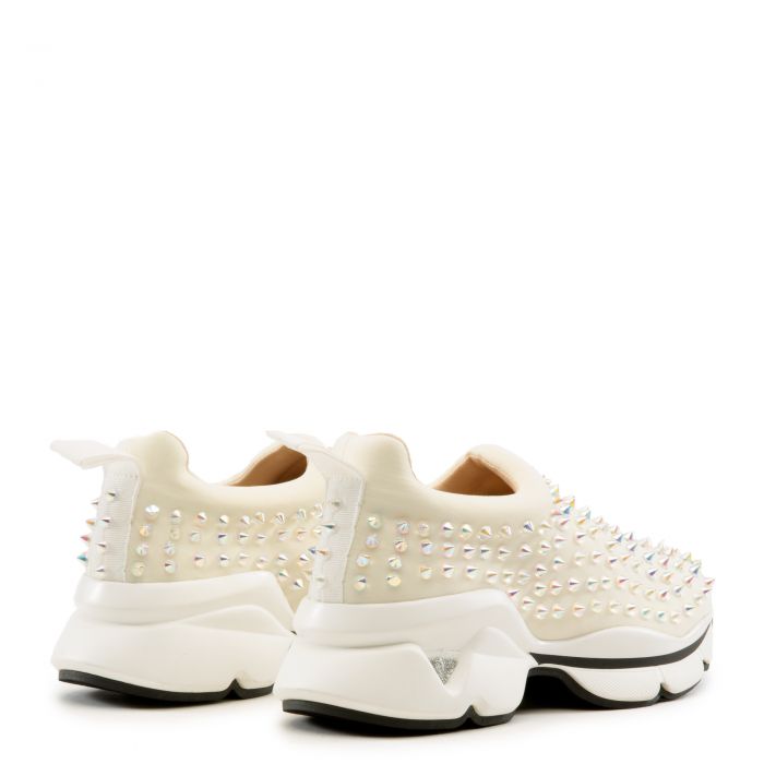 Stylist-1 Spikey Sneakers White