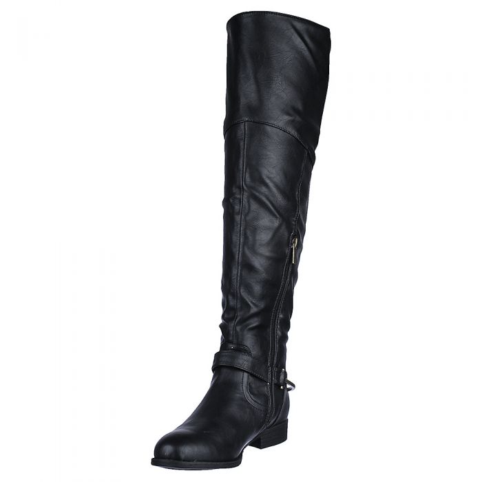 Calvary Knee-High Boot Black