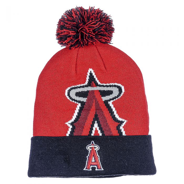 Anaheim Angels Beanie Red/Navy/Grey/White