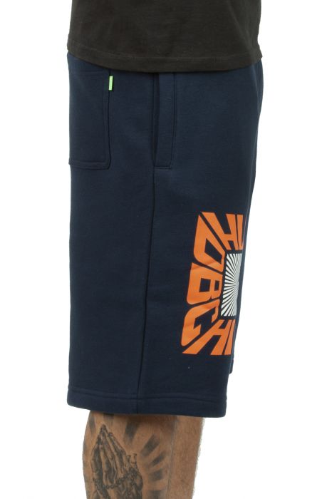 Illusion Fleece Short Navy