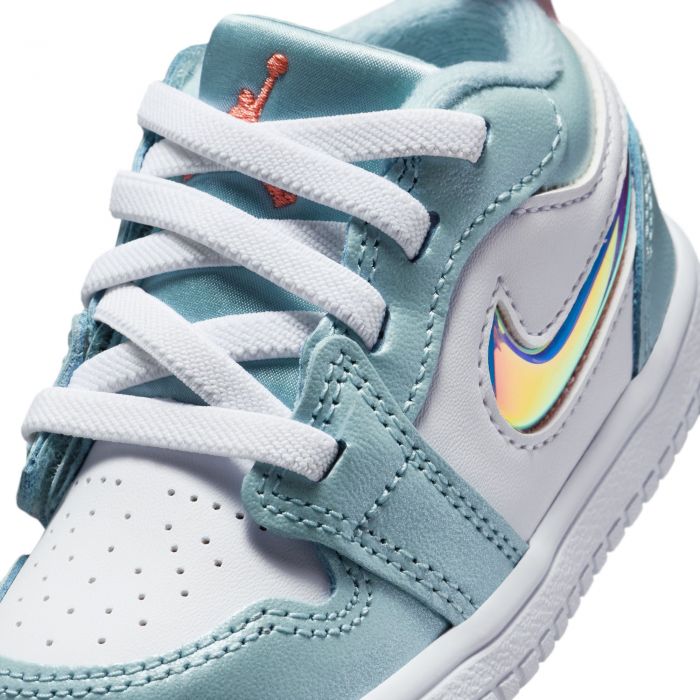 Toddler Jordan 1 Low ALT Ocean Bliss/Atomic Pink-White