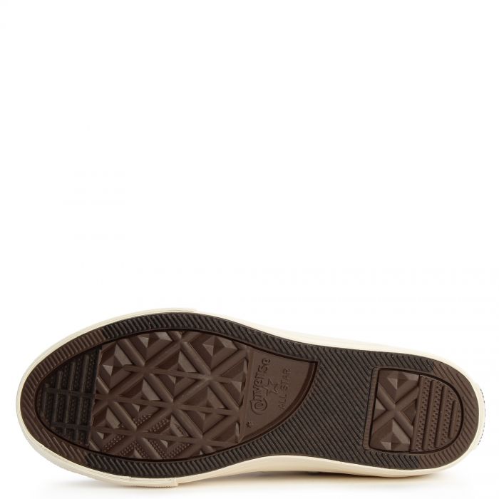 Pre-School Chuck Taylor All Star Checkered Accents Easy-On Light Dune/Egret/Red