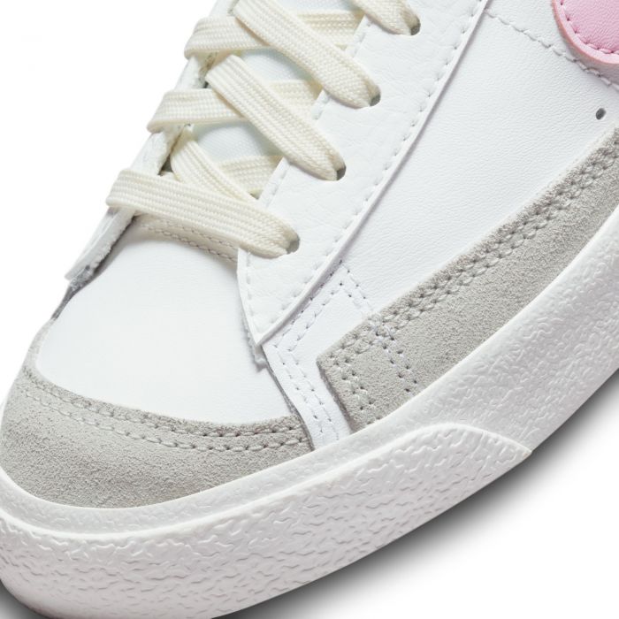(GS) Blazer Mid '77 Summit White/Pink Foam -Coconut Milk