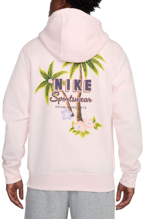  Full-Zip Fleece Hoodie LIGHT SOFT PINK/DARK RAISIN