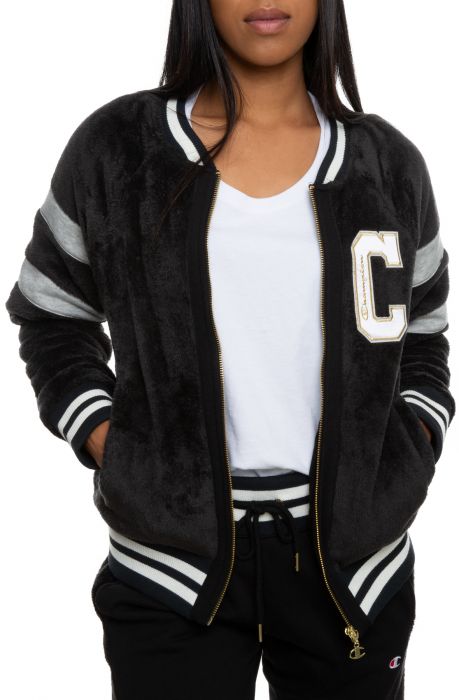 champion jacket with fur