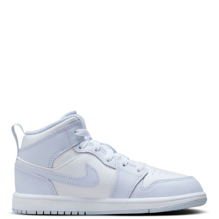 Pre-School Jordan 1 Mid Cobalt Bliss/White-Neutral Grey