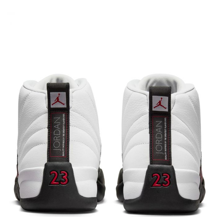 Air Jordan 12 Retro White/Gym Red-Black