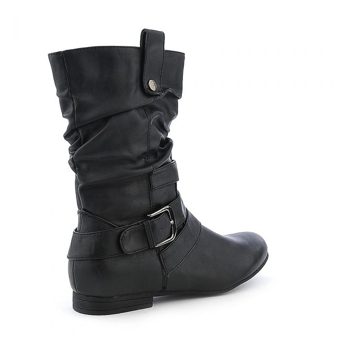Meley-8 Mid-Calf Boot Black