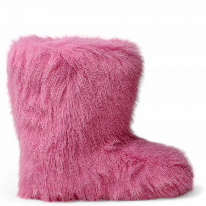 MELANIE-21 Fur Boot Pink