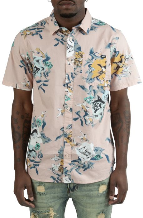 Kessel Buttondown Shirt  Smoke Rose