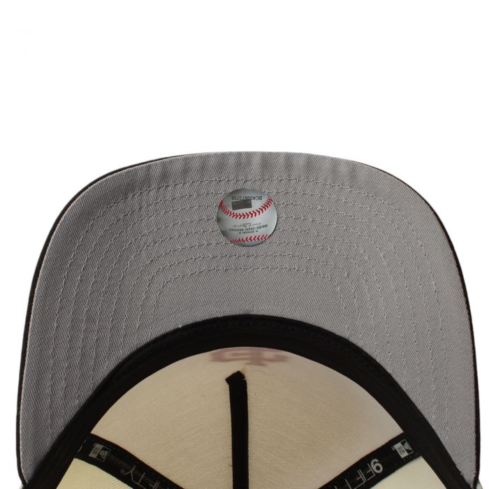 MLB San Francisco Giants Upside Down 9Fifty Snapback Chrome/Black