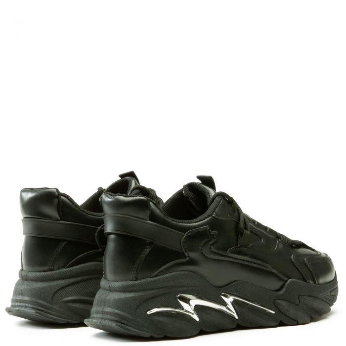 Preeti Chunky Platform Sneaker Black