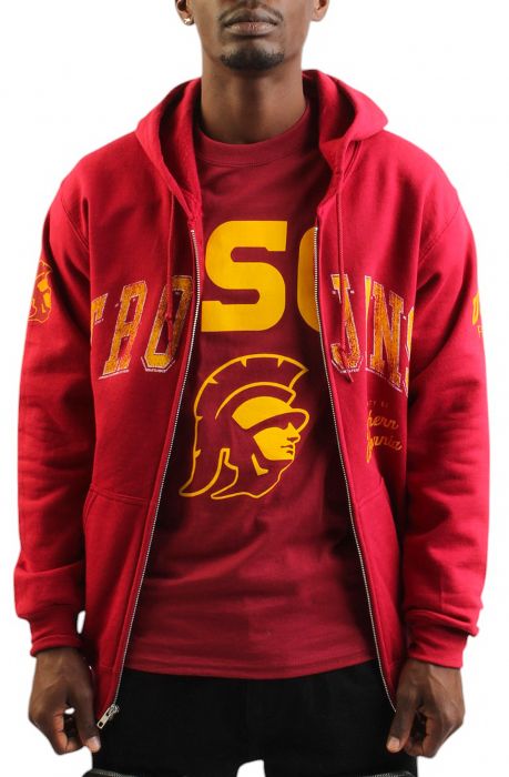 USC Hoodie - Mar/Y/W MAROON/YELLOW/WHITE