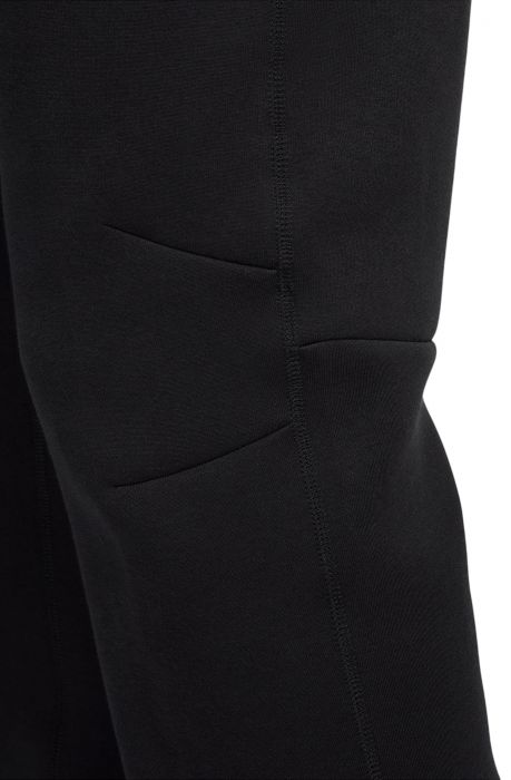 Fleece Open-Hem Pants black