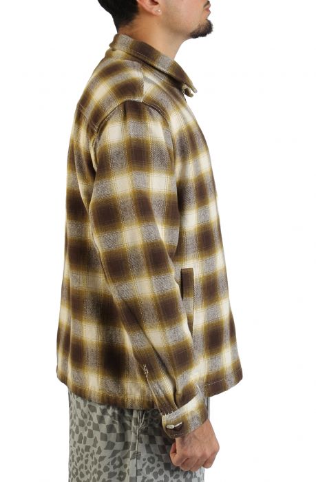 Crestmont Plaid Jacket Brown/Yellow